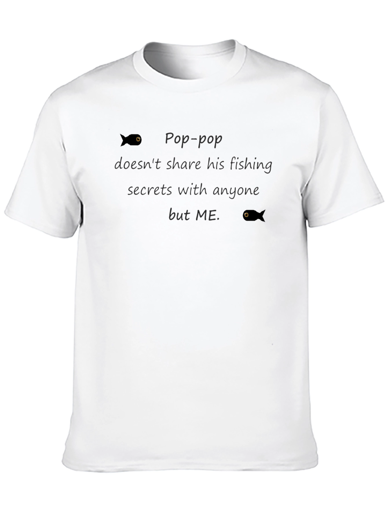 Pop-Pop Fishing Secrets T-Shirt