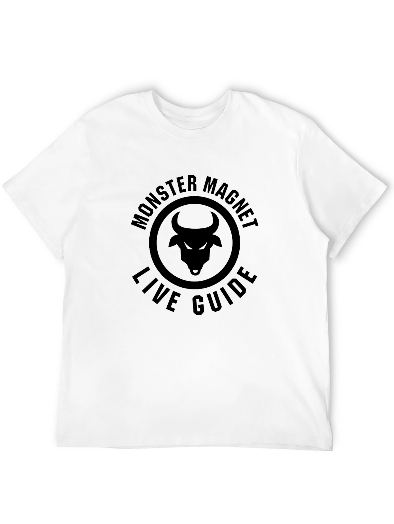 Monster Magnet Live Guide Black T-Shirt