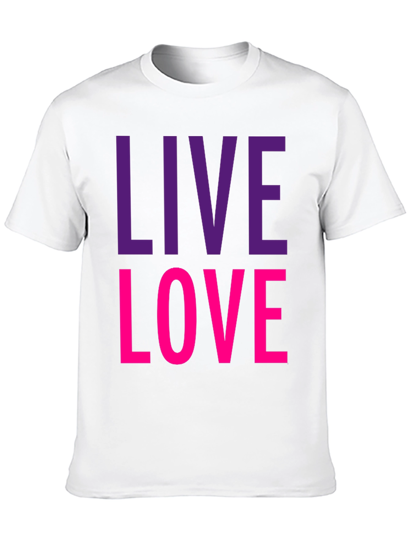 Live Love Graphic Tee - Black T-Shirt