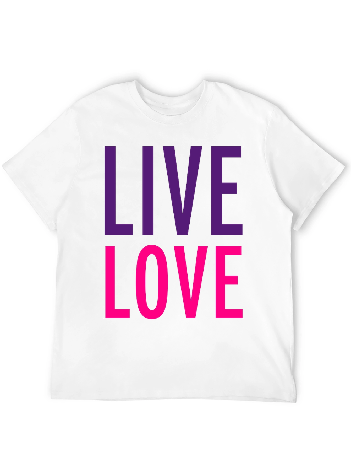 Live Love Graphic Tee - Black T-Shirt