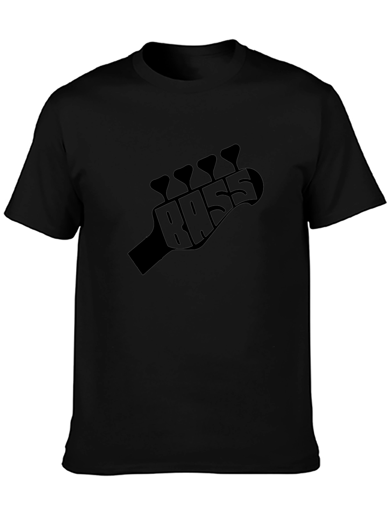 Bass Guitar Headstock T-Shirt - Musician Tee