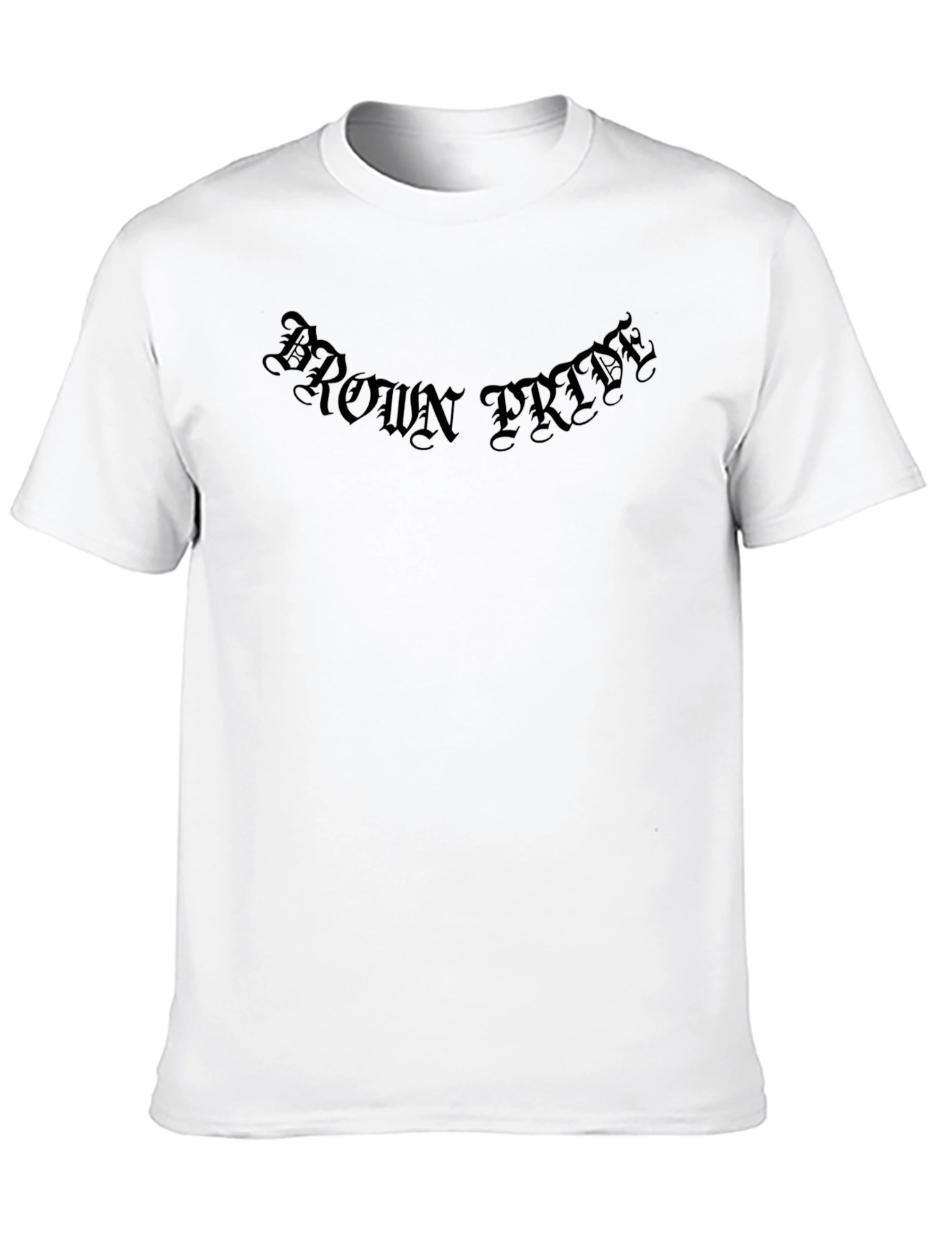Brown Pride T-Shirt - Classic Crew Neck Soft Fabric