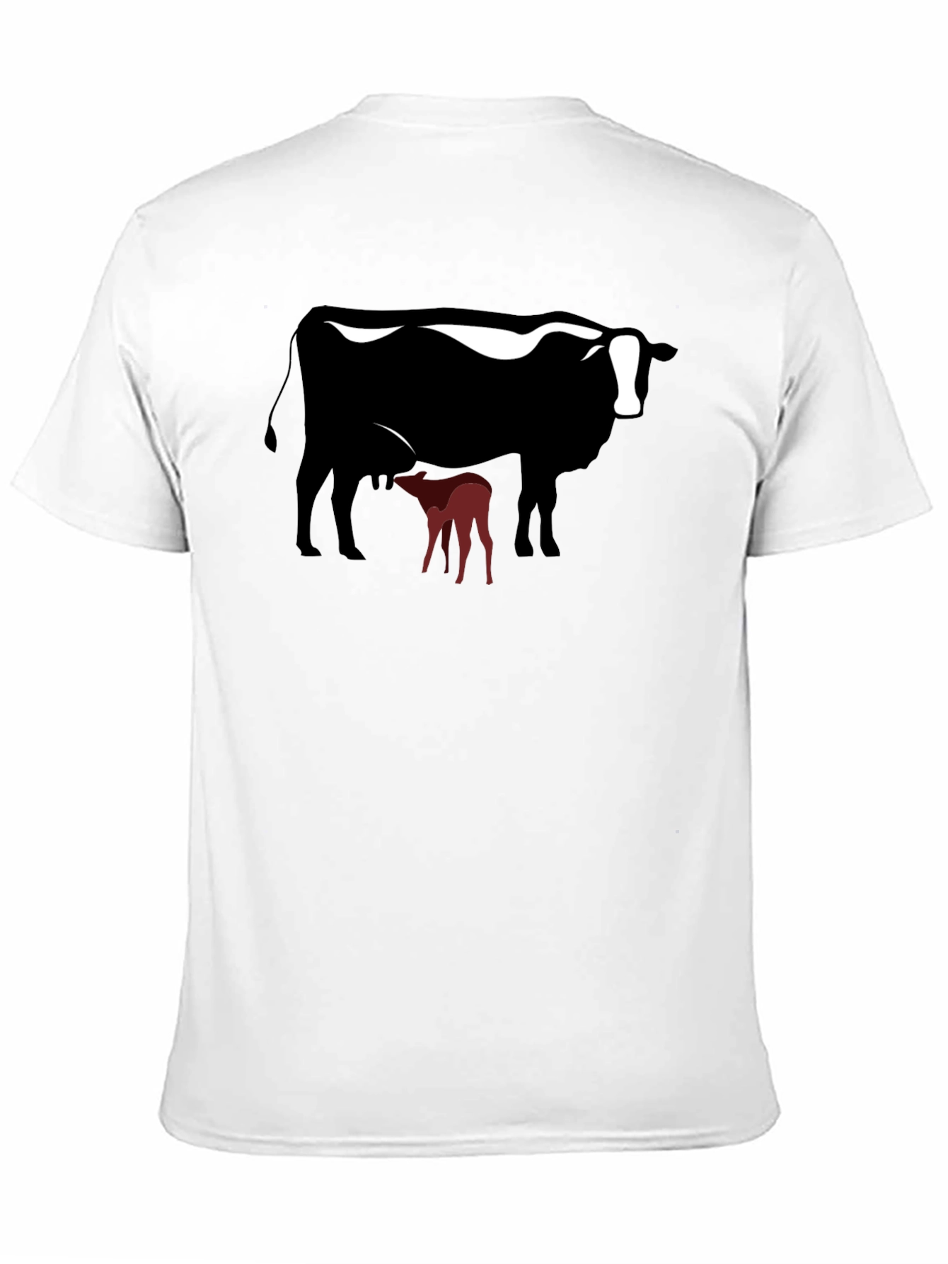 Cow and Calf Graphic T-Shirt