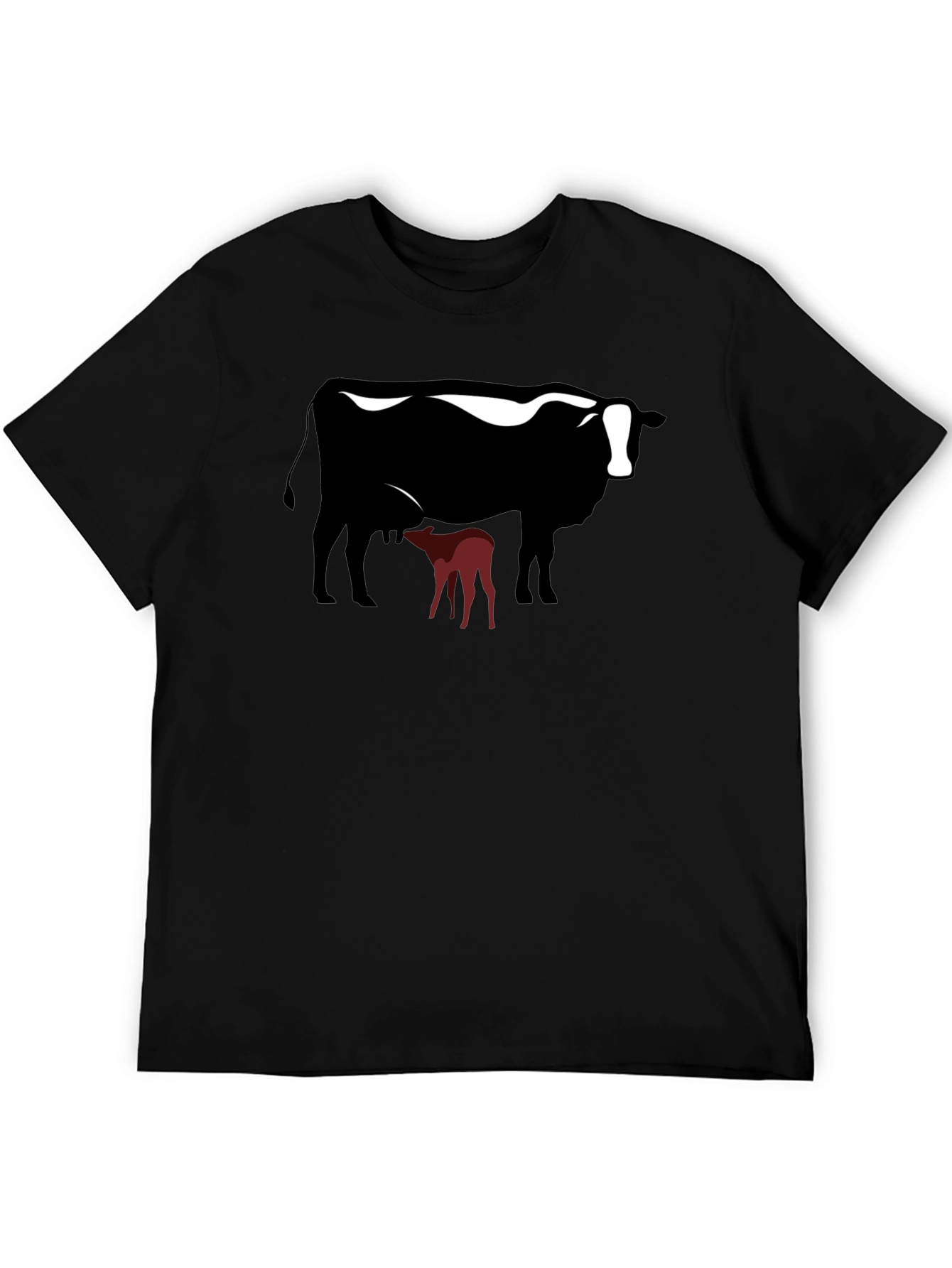Cow and Calf Graphic T-Shirt