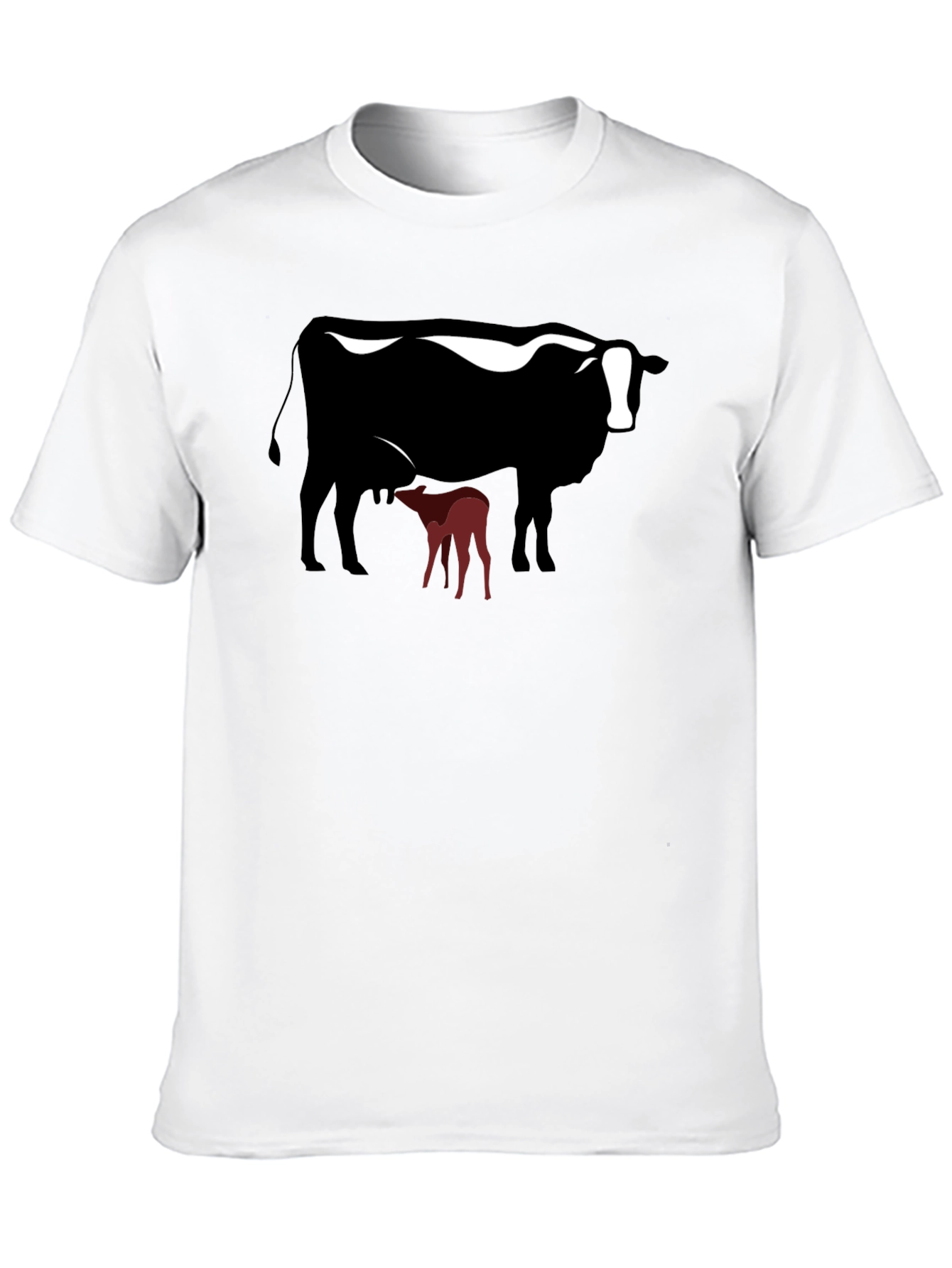 Cow and Calf Graphic T-Shirt