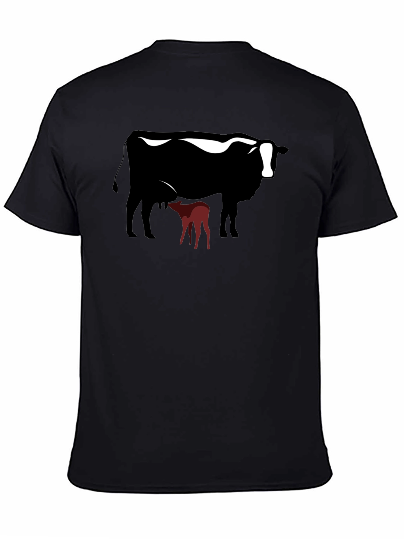 Cow and Calf Graphic T-Shirt