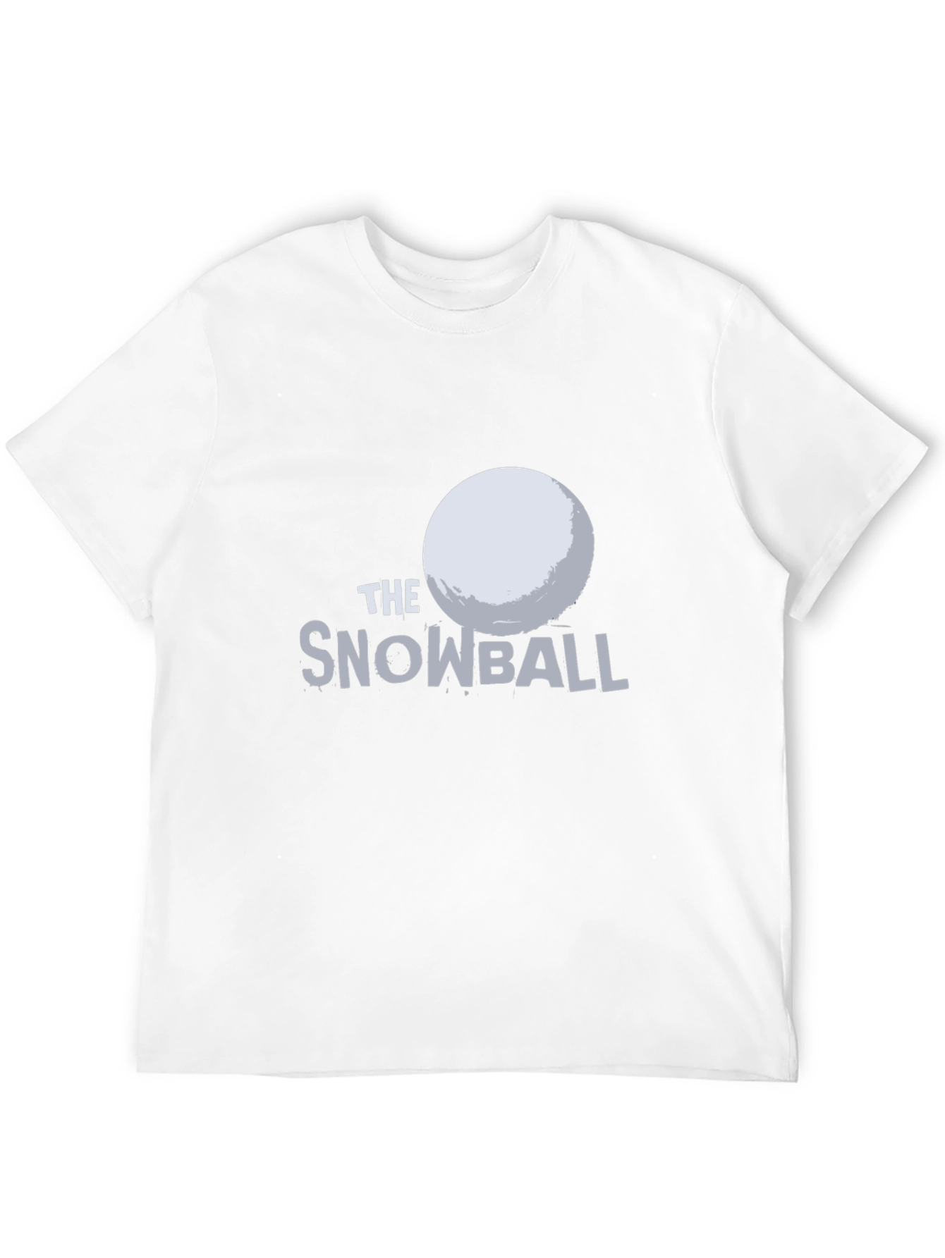 The Snowball Graphic Tee - Black Cotton T-Shirt