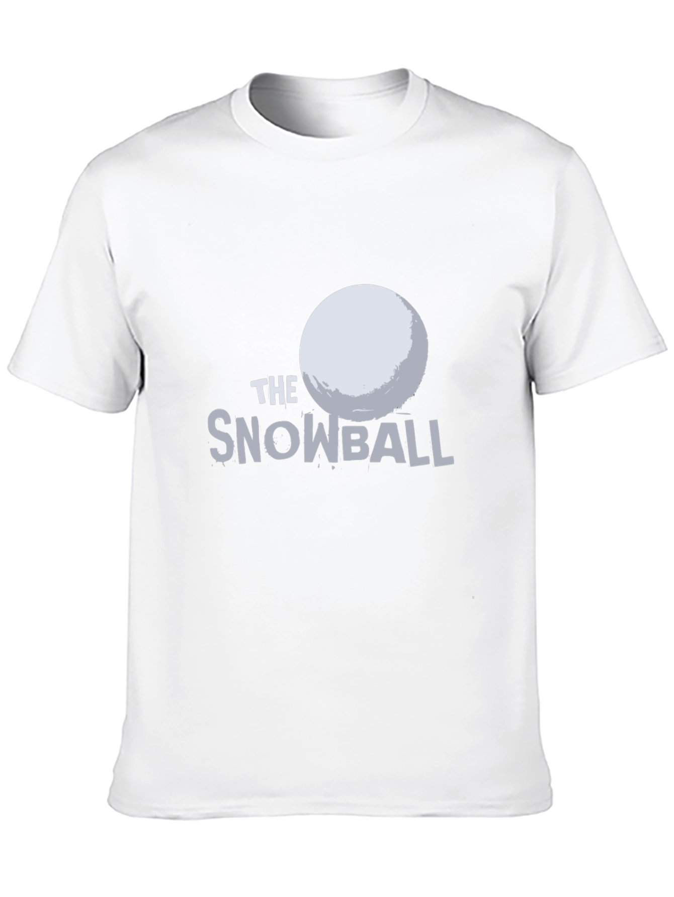 The Snowball Graphic Tee - Black Cotton T-Shirt