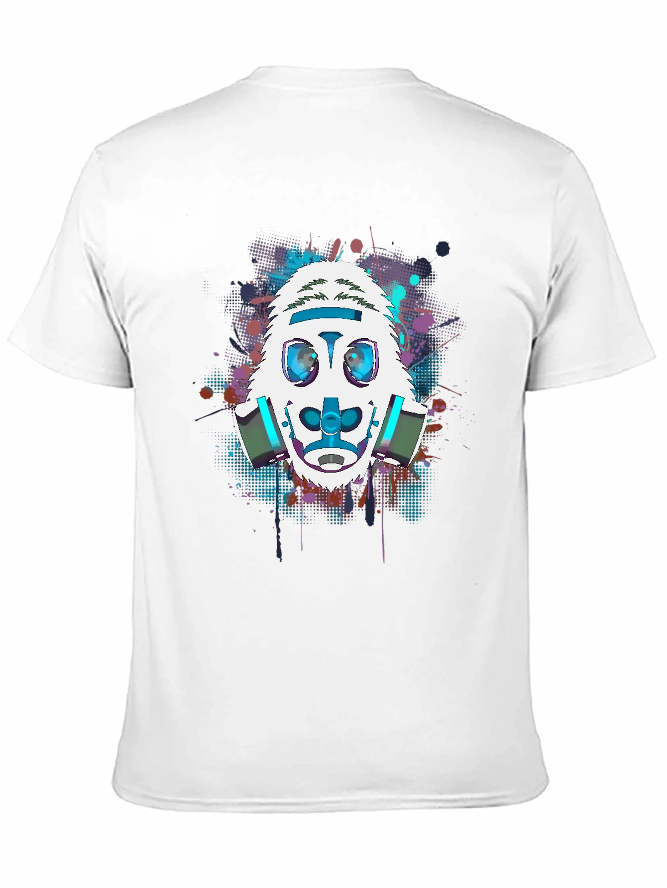 Gas Mask Yeti Graphic Tee - Cool Streetwear Style