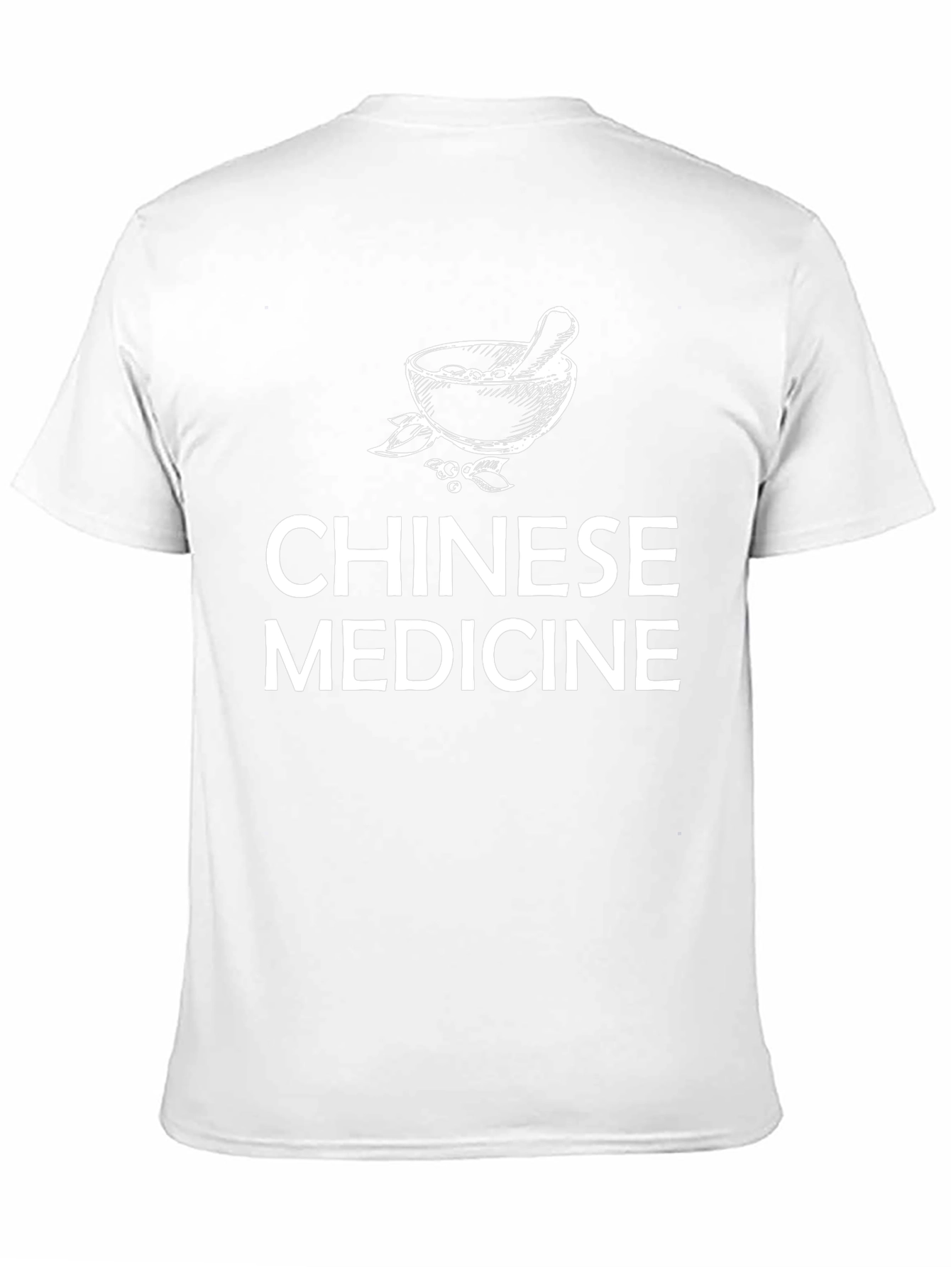 Chinese Medicine Graphic T-Shirt - Unisex Cotton Tee