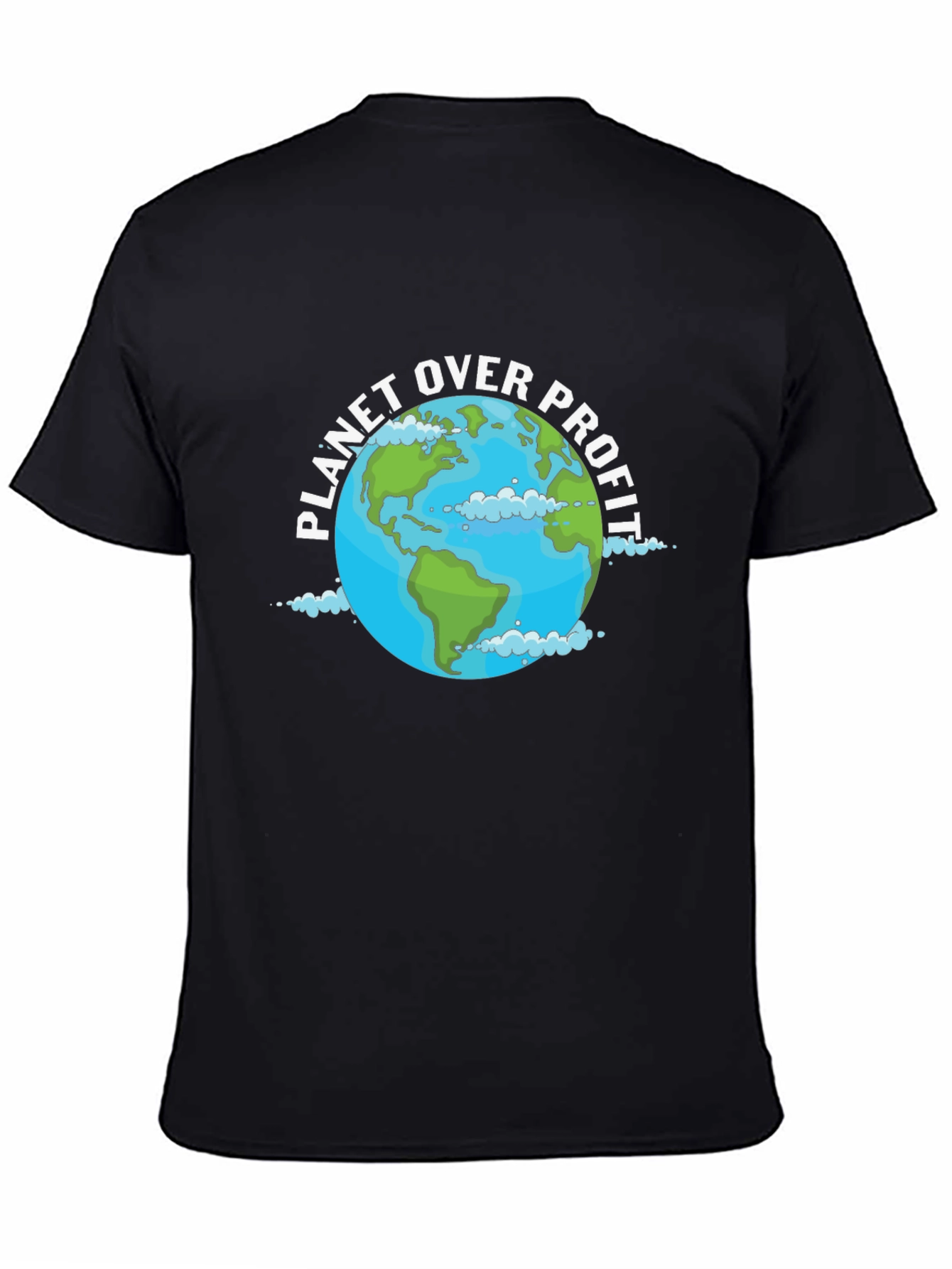 Planet Over Profit Graphic Tee - Eco-Friendly Fashion