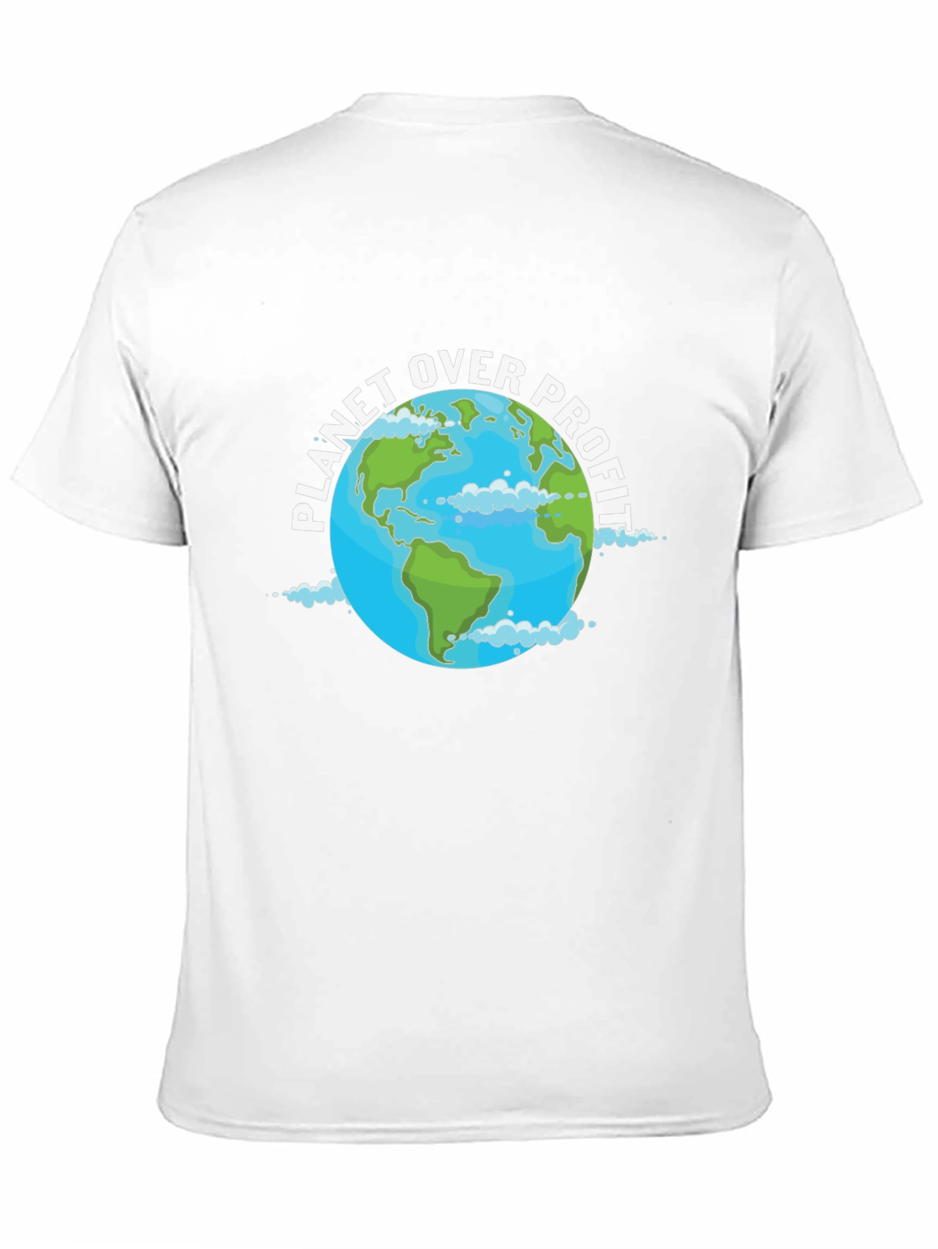 Planet Over Profit Graphic Tee - Eco-Friendly Fashion
