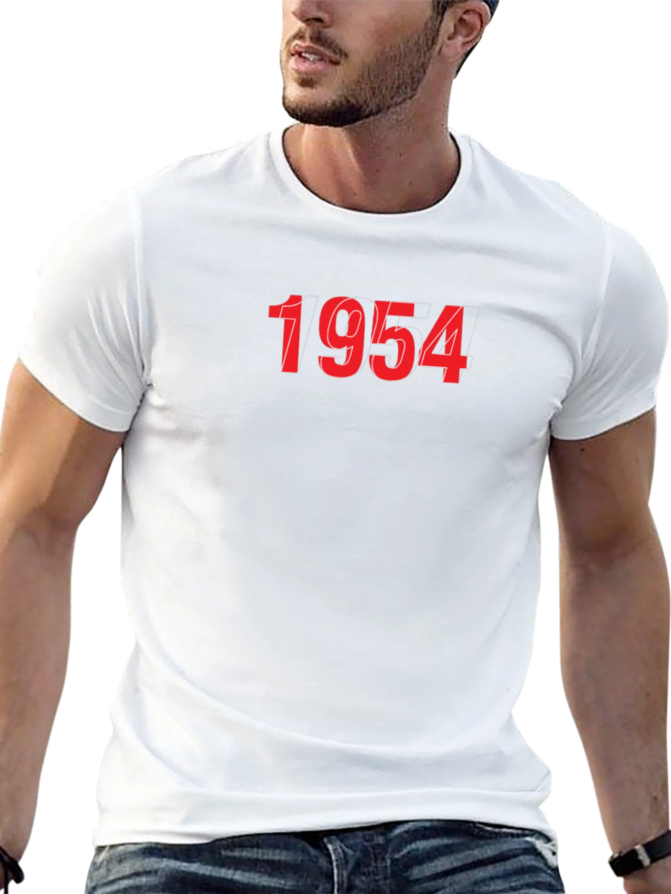 Retro 1954 Graphic Tee - Birthday Anniversary Shirt