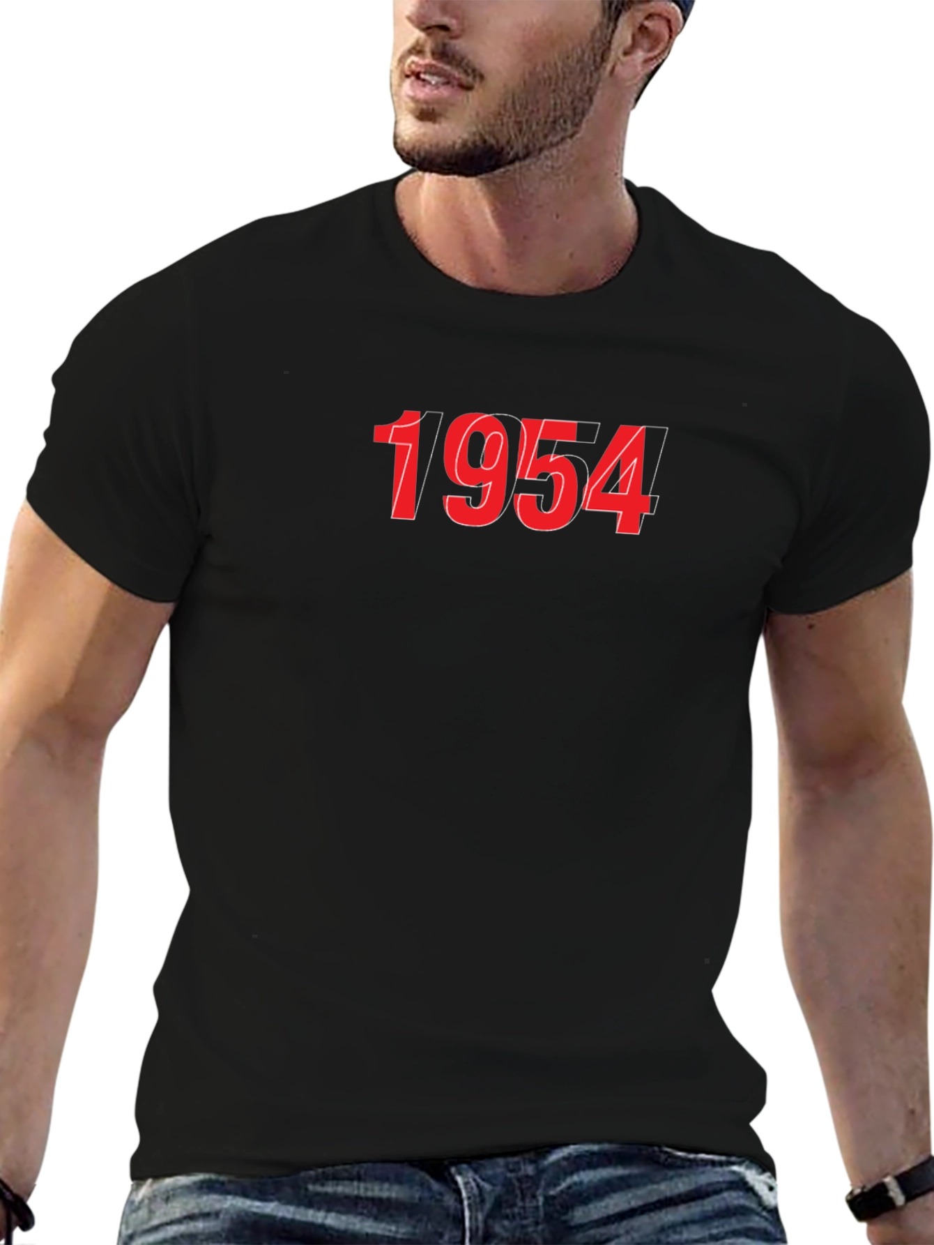 Retro 1954 Graphic Tee - Birthday Anniversary Shirt