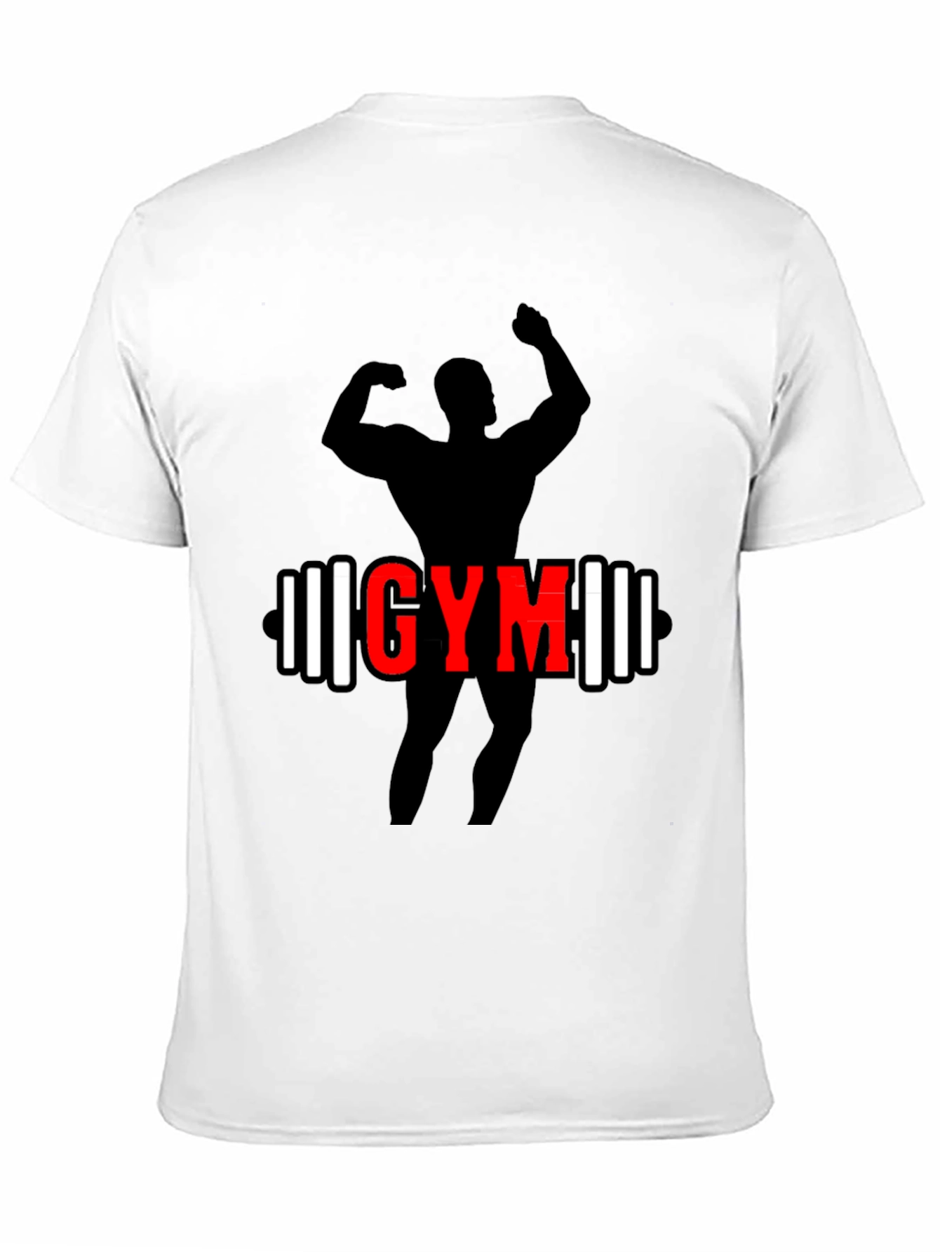Gym Workout T-Shirt - Black