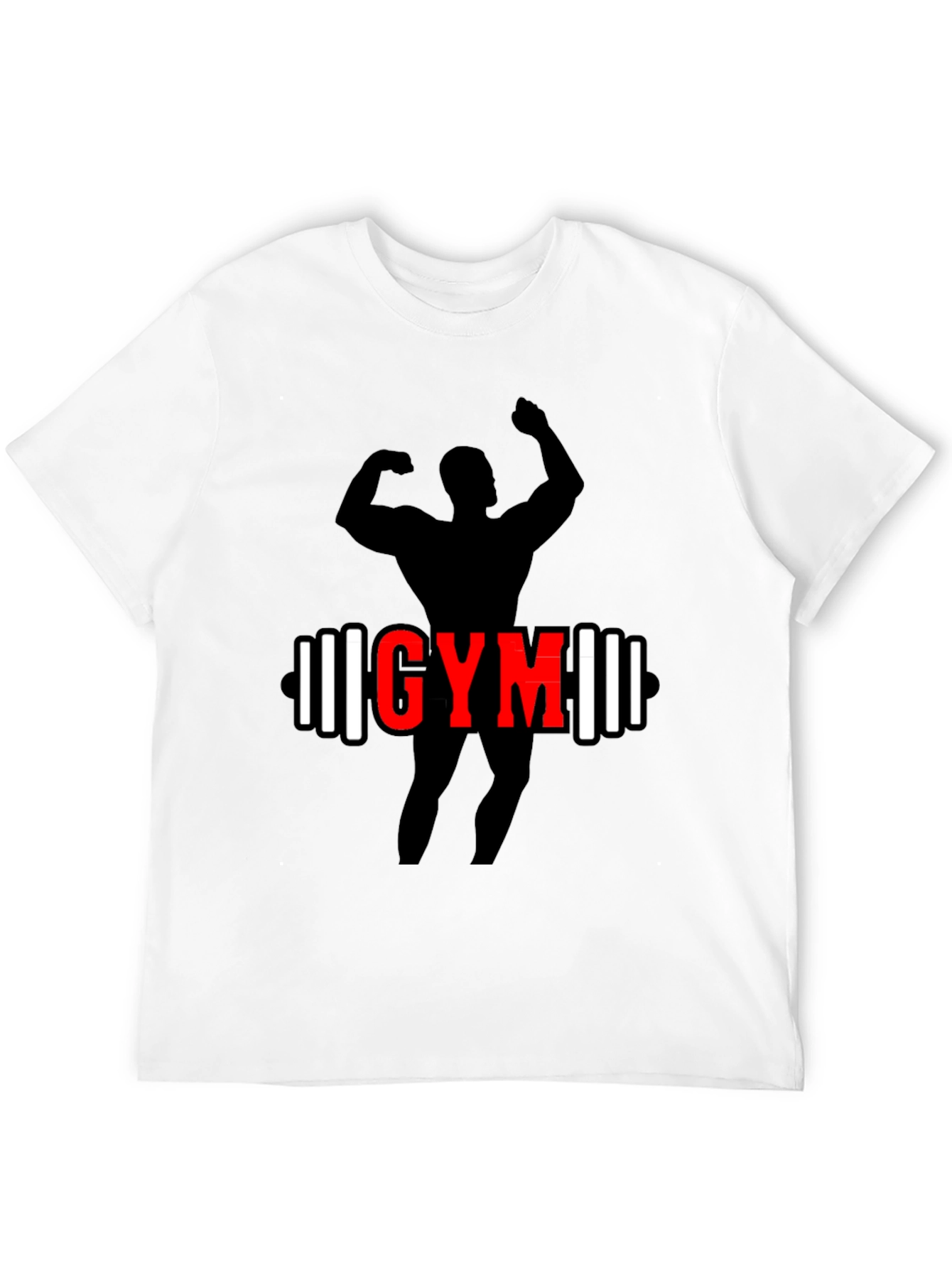 Gym Workout T-Shirt - Black