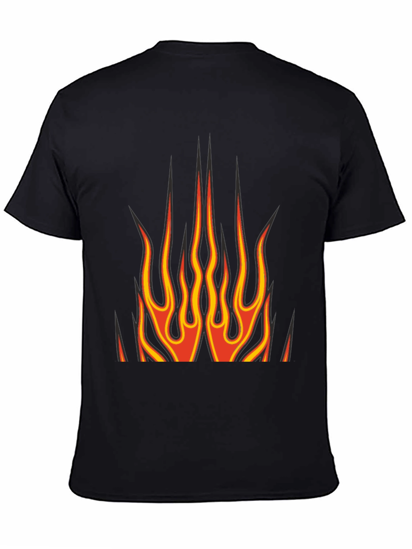 Flame Graphic T-Shirt - Bold Design