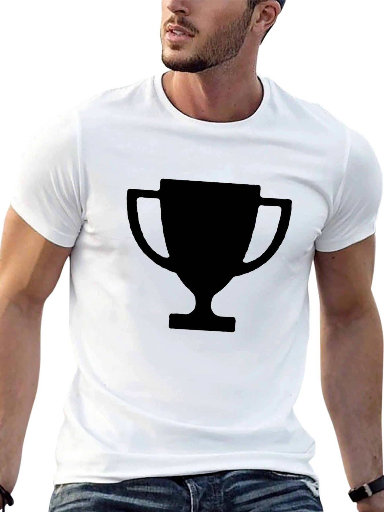 Trophy Graphic Black T-Shirt