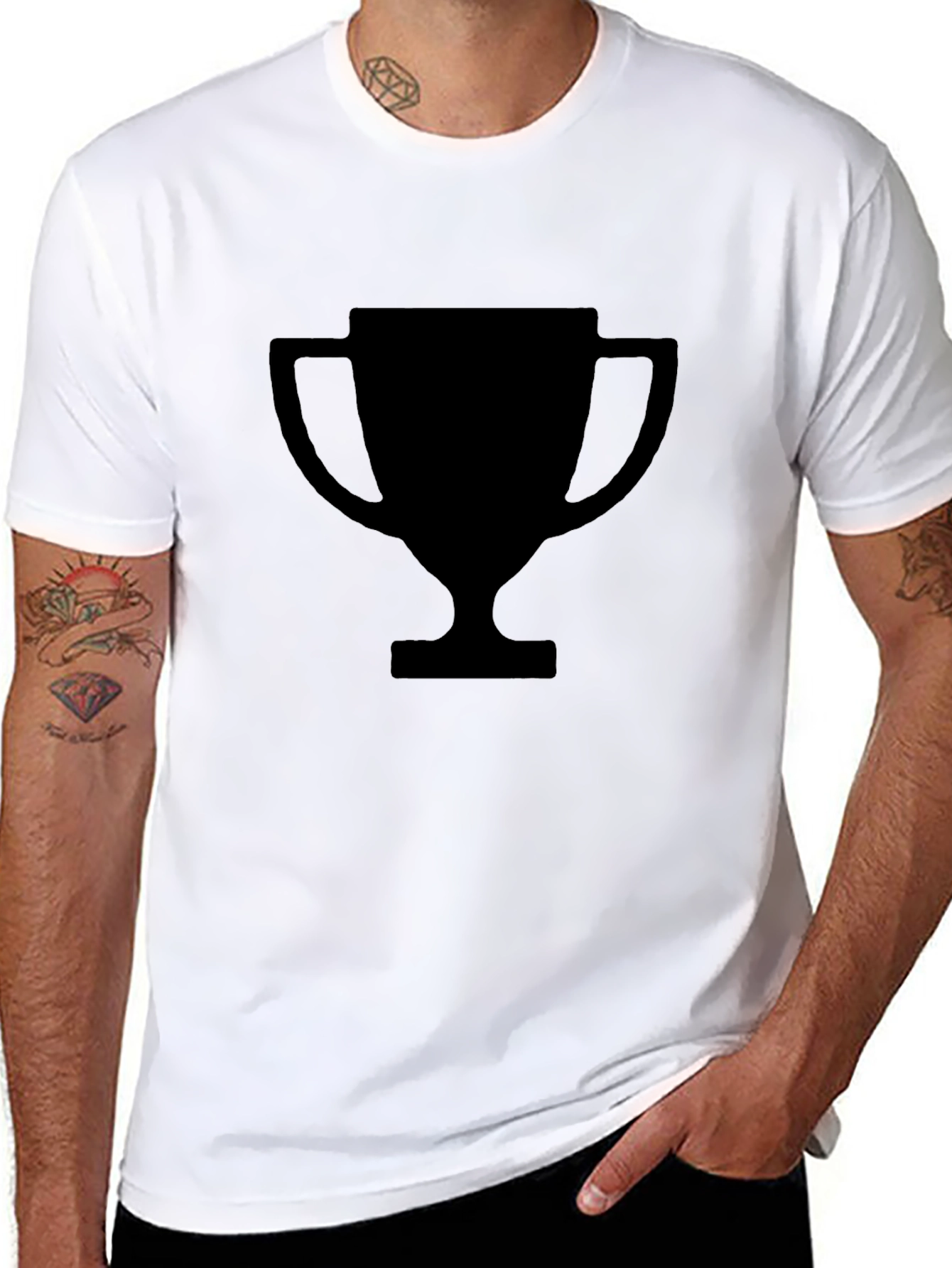 Trophy Graphic Black T-Shirt