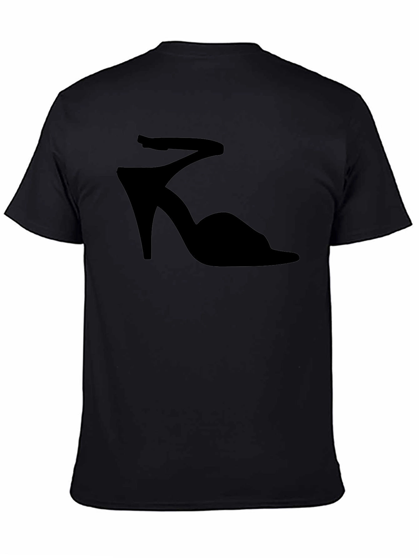 Black Heel T-Shirt - Stylish Fashion Tee