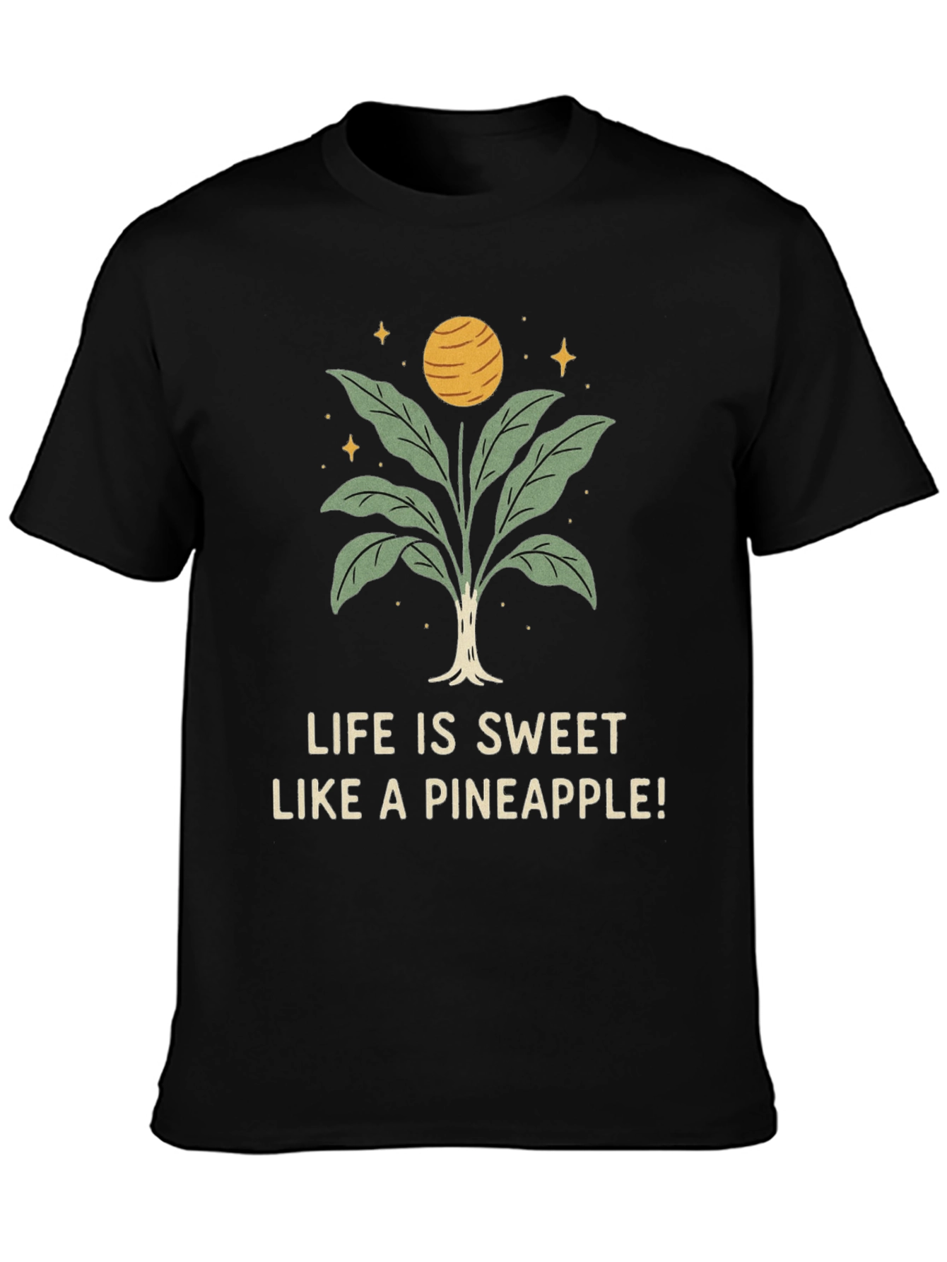 Life is Sweet Pineapple Graphic Tee