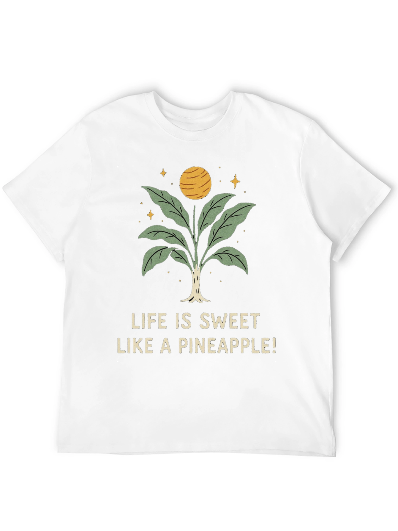 Life is Sweet Pineapple Graphic Tee