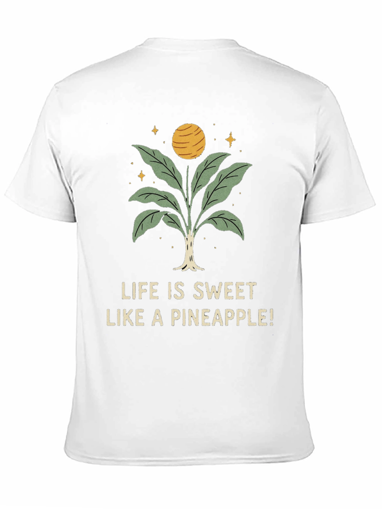 Life is Sweet Pineapple Graphic Tee