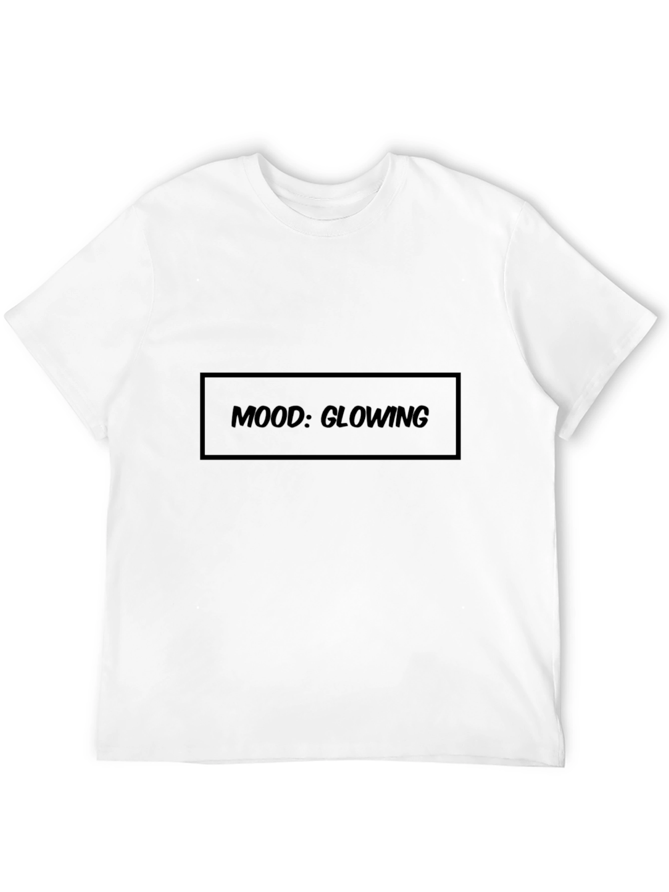 Mood Glowing Black T-Shirt