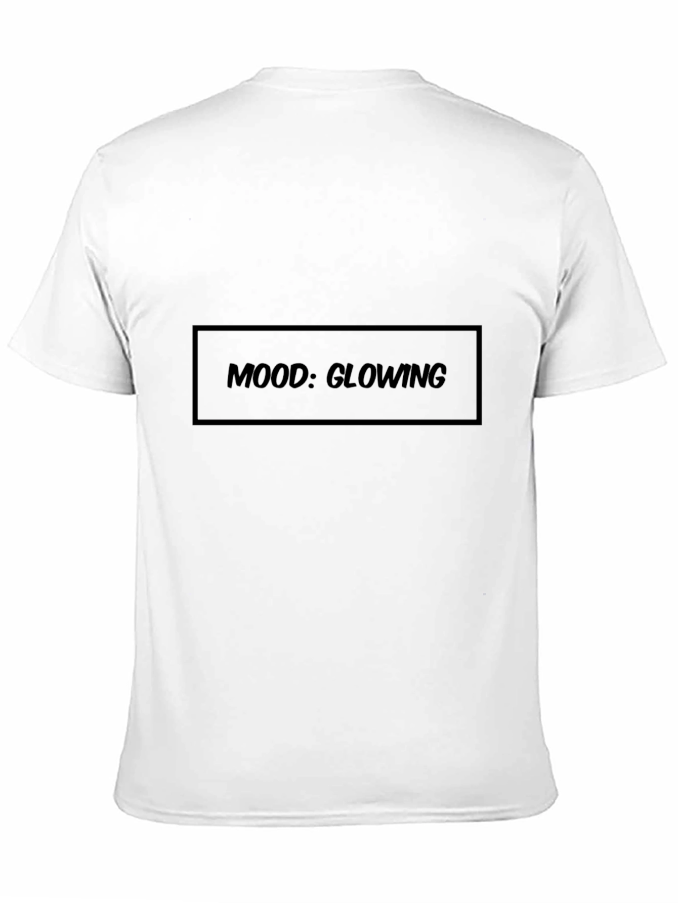 Mood Glowing Black T-Shirt