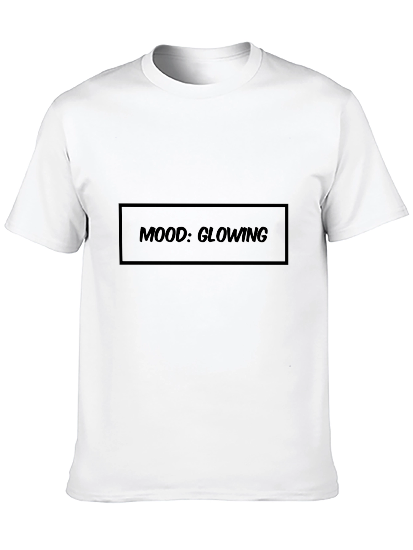 Mood Glowing Black T-Shirt