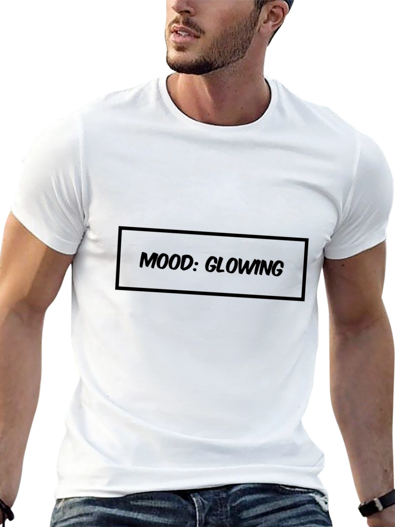Mood Glowing Black T-Shirt