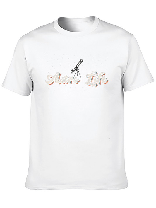 Astro Life Graphic Tee - Stargazing T-Shirt