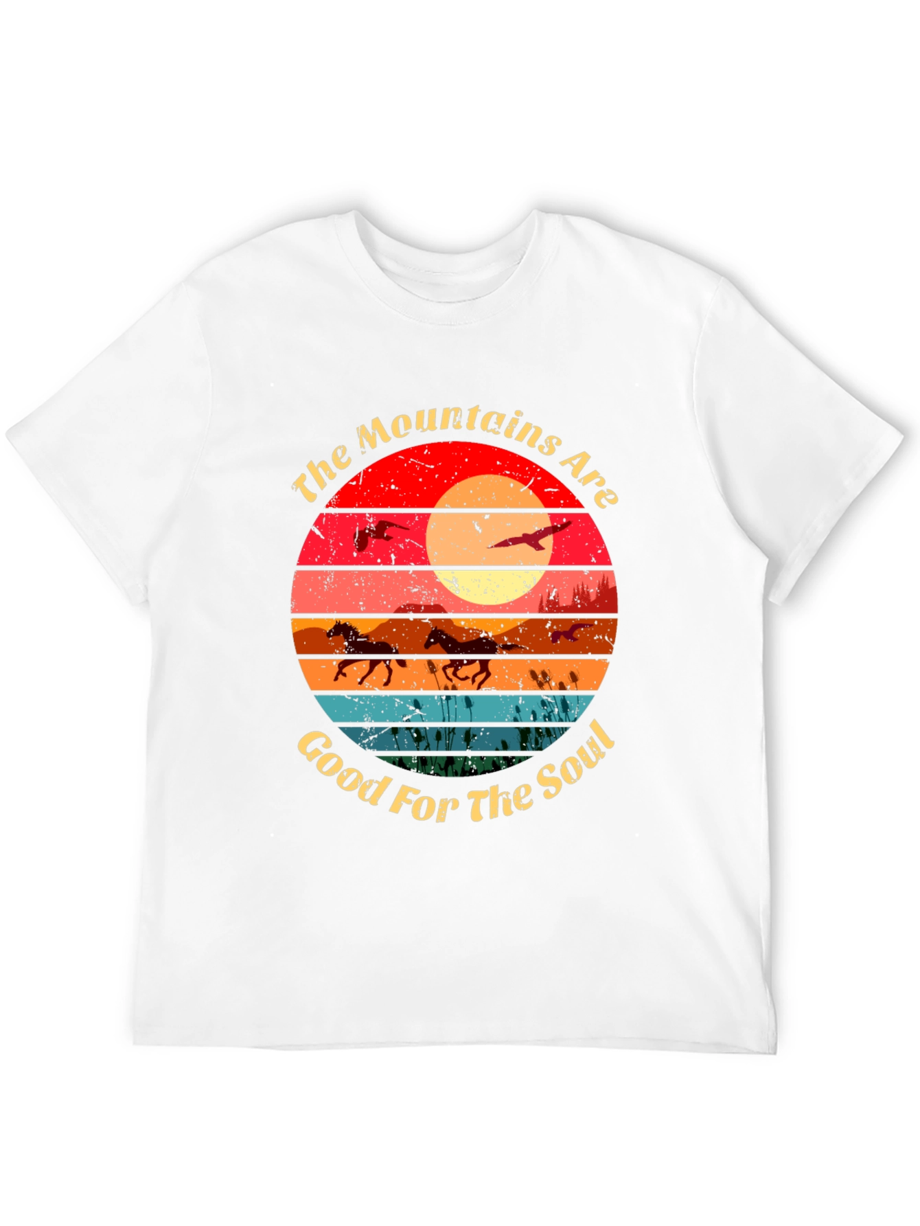 Mountains Are Good for The Soul Graphic Tee