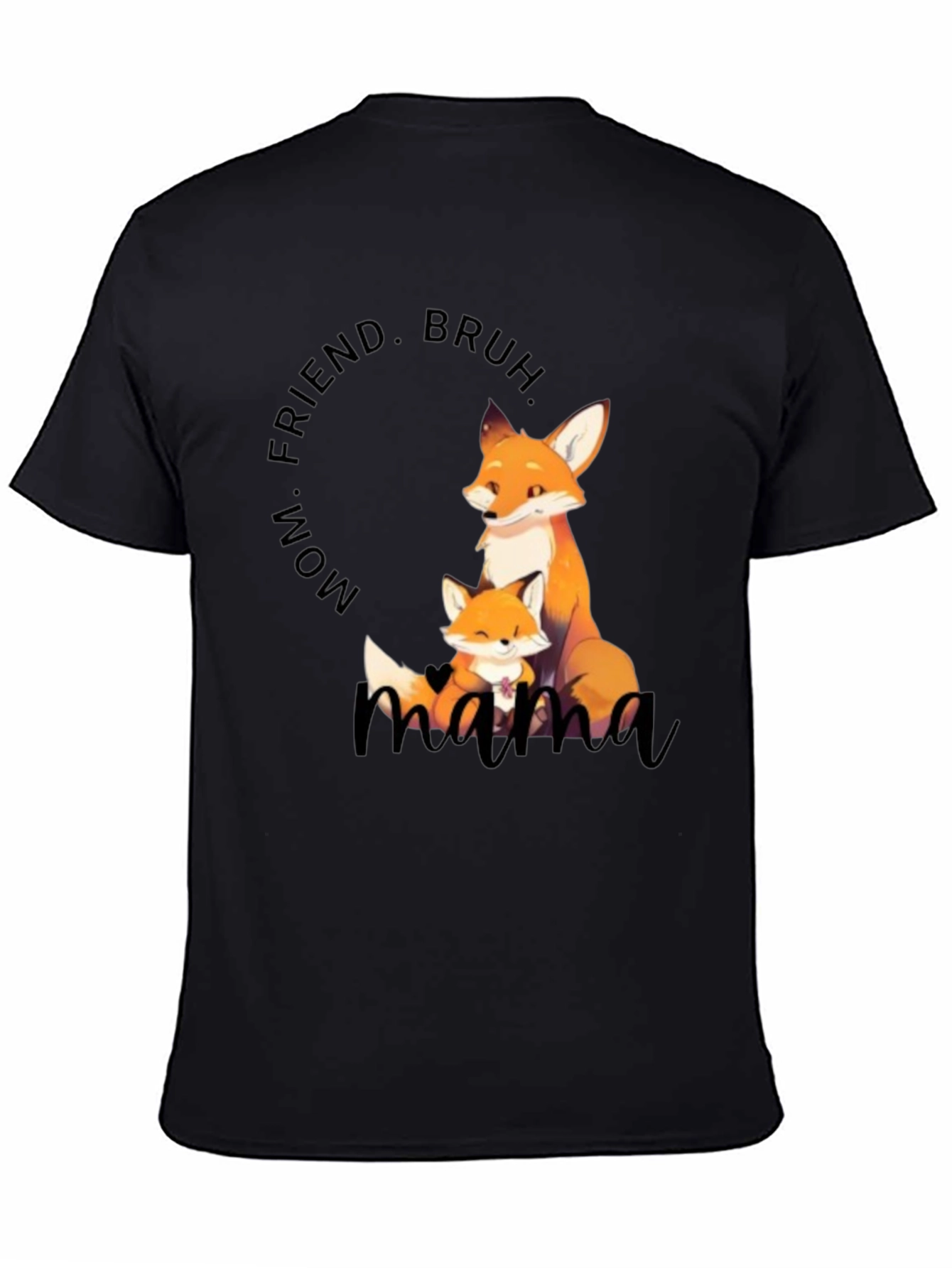 Mama Fox Graphic Tee - Cute Mothers Day Gift