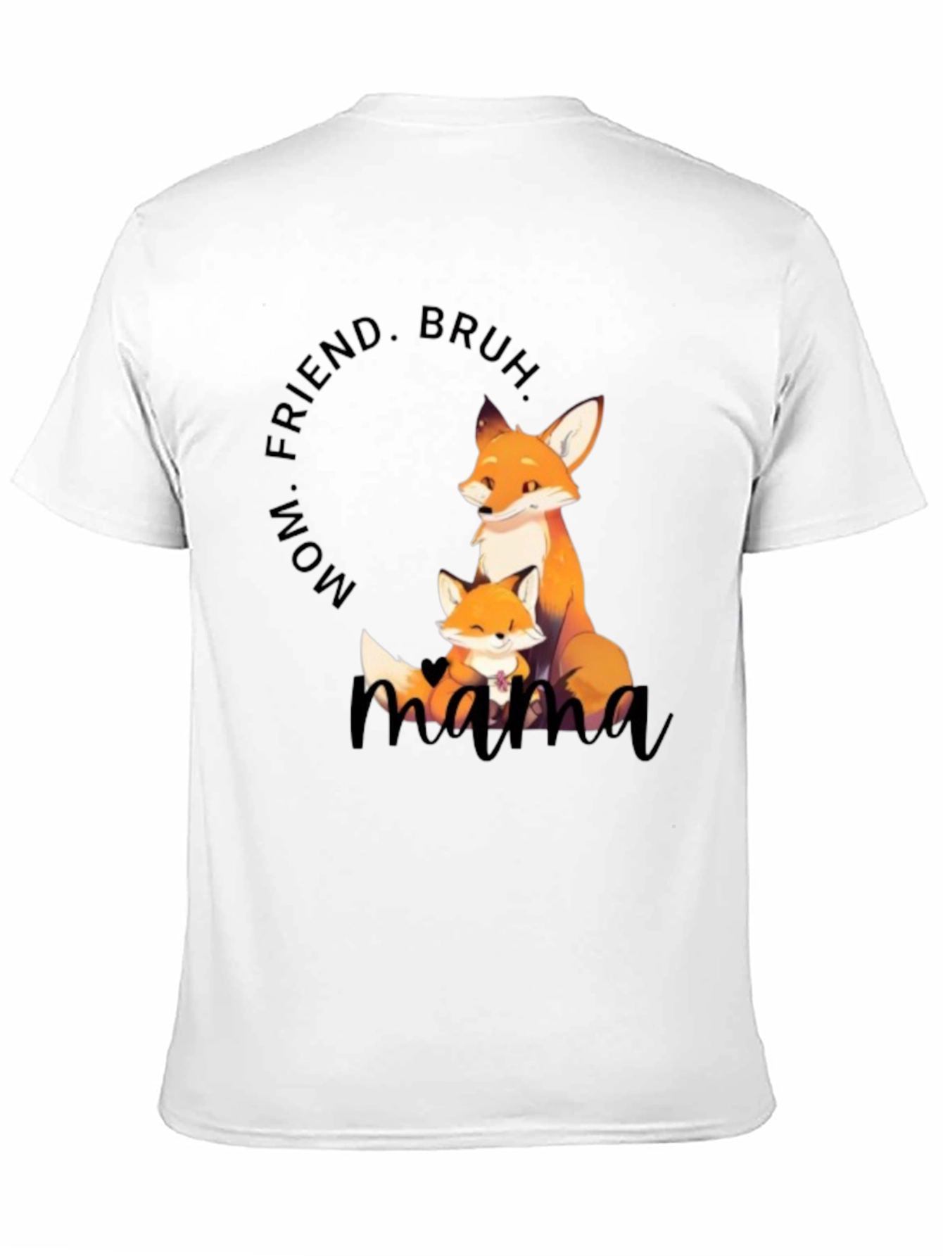 Mama Fox Graphic Tee - Cute Mothers Day Gift