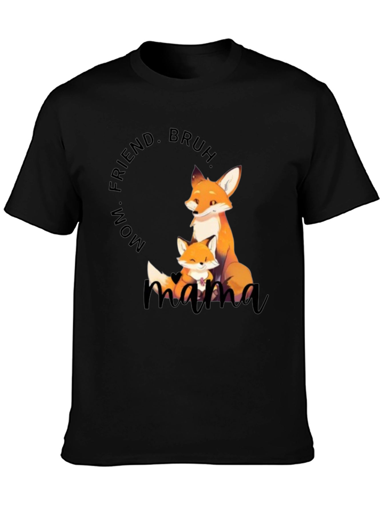 Mama Fox Graphic Tee - Cute Mothers Day Gift
