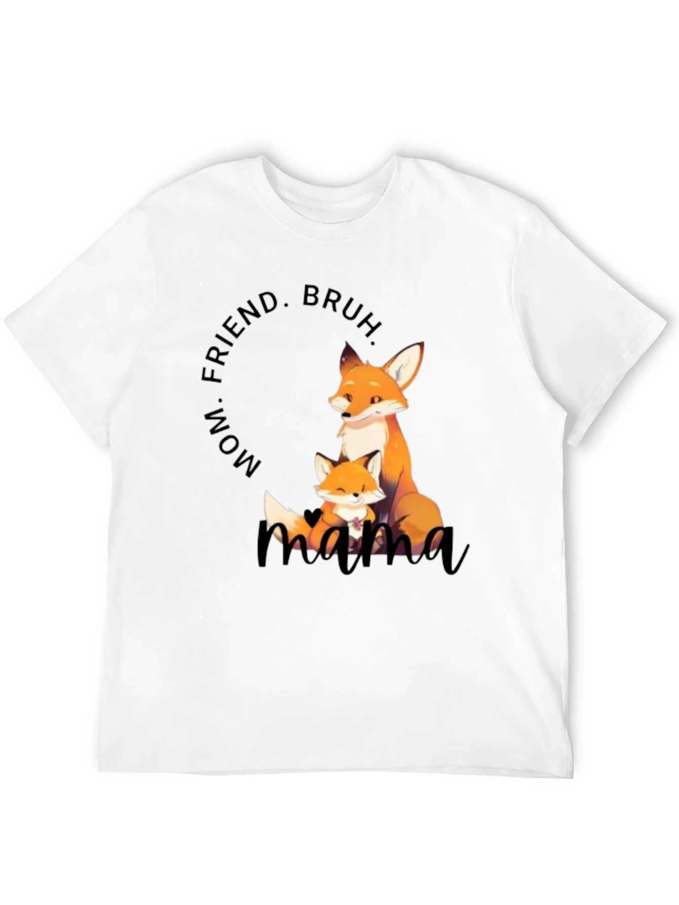 Mama Fox Graphic Tee - Cute Mothers Day Gift