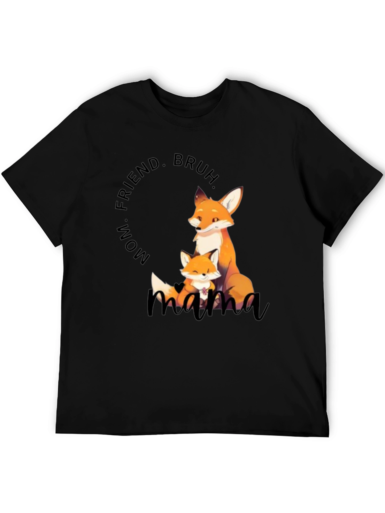 Mama Fox Graphic Tee - Cute Mothers Day Gift