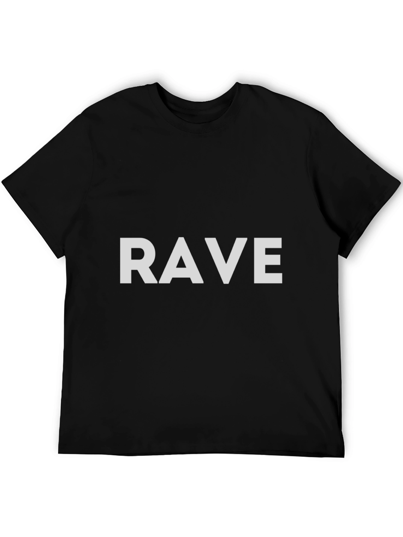 Rave T-Shirt - Casual Black Tee