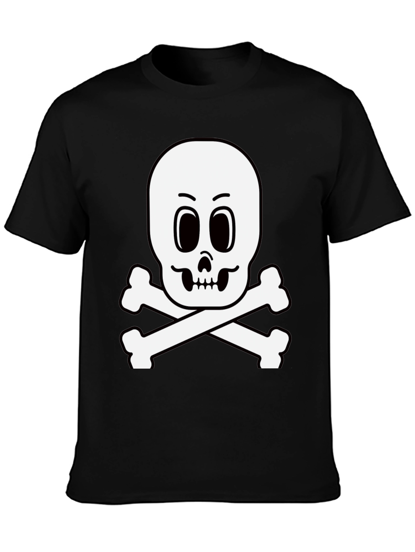 Skull & Crossbones Black T-Shirt