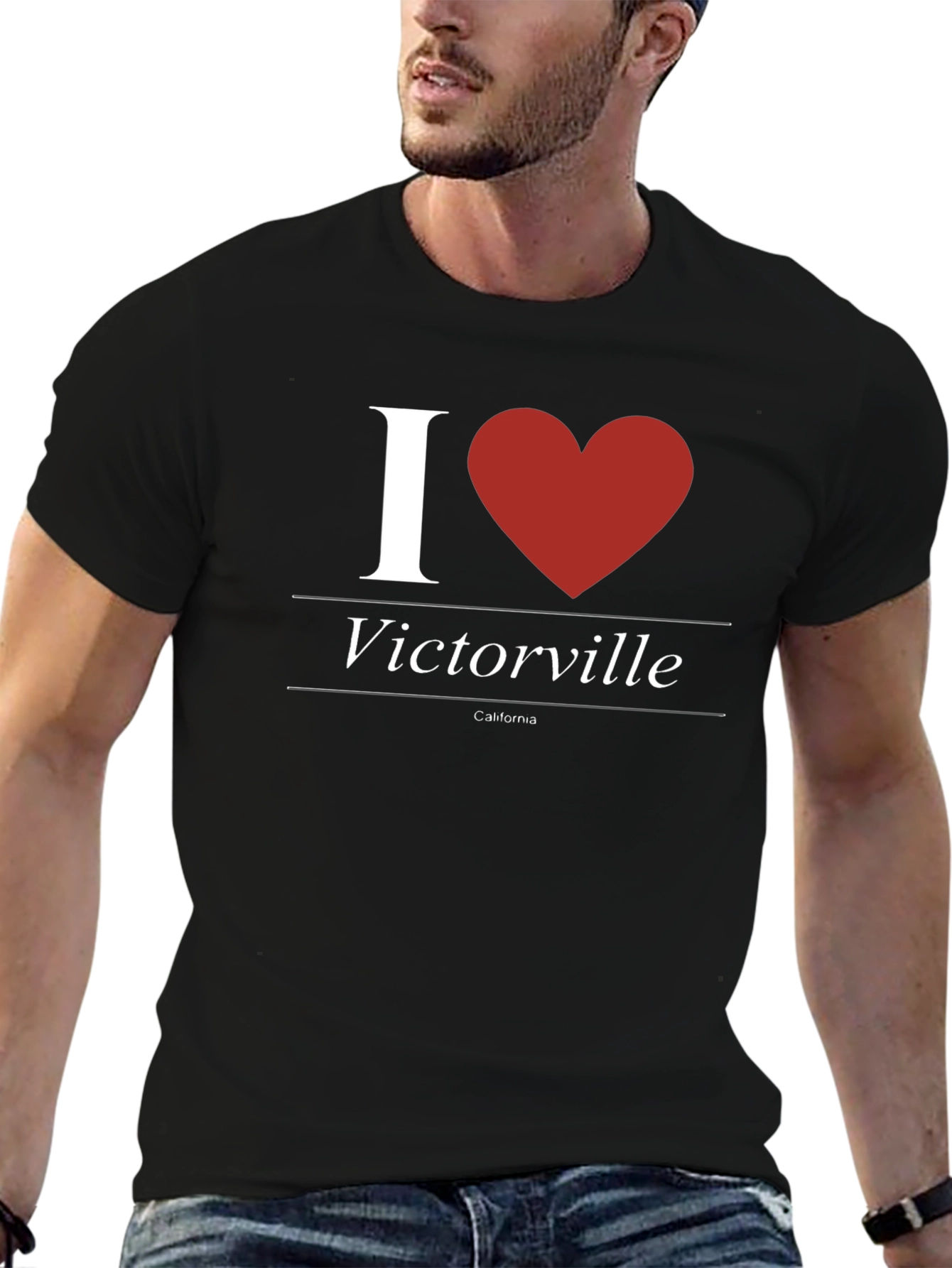 I Heart Victorville California Graphic Tee