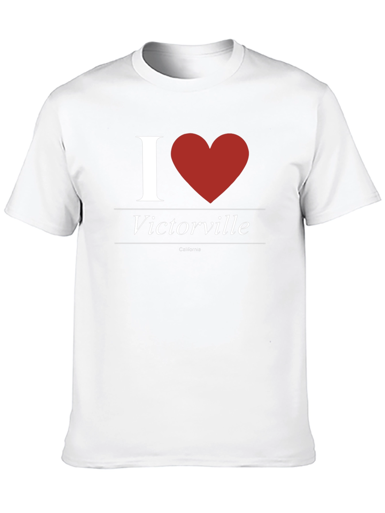 I Heart Victorville California Graphic Tee