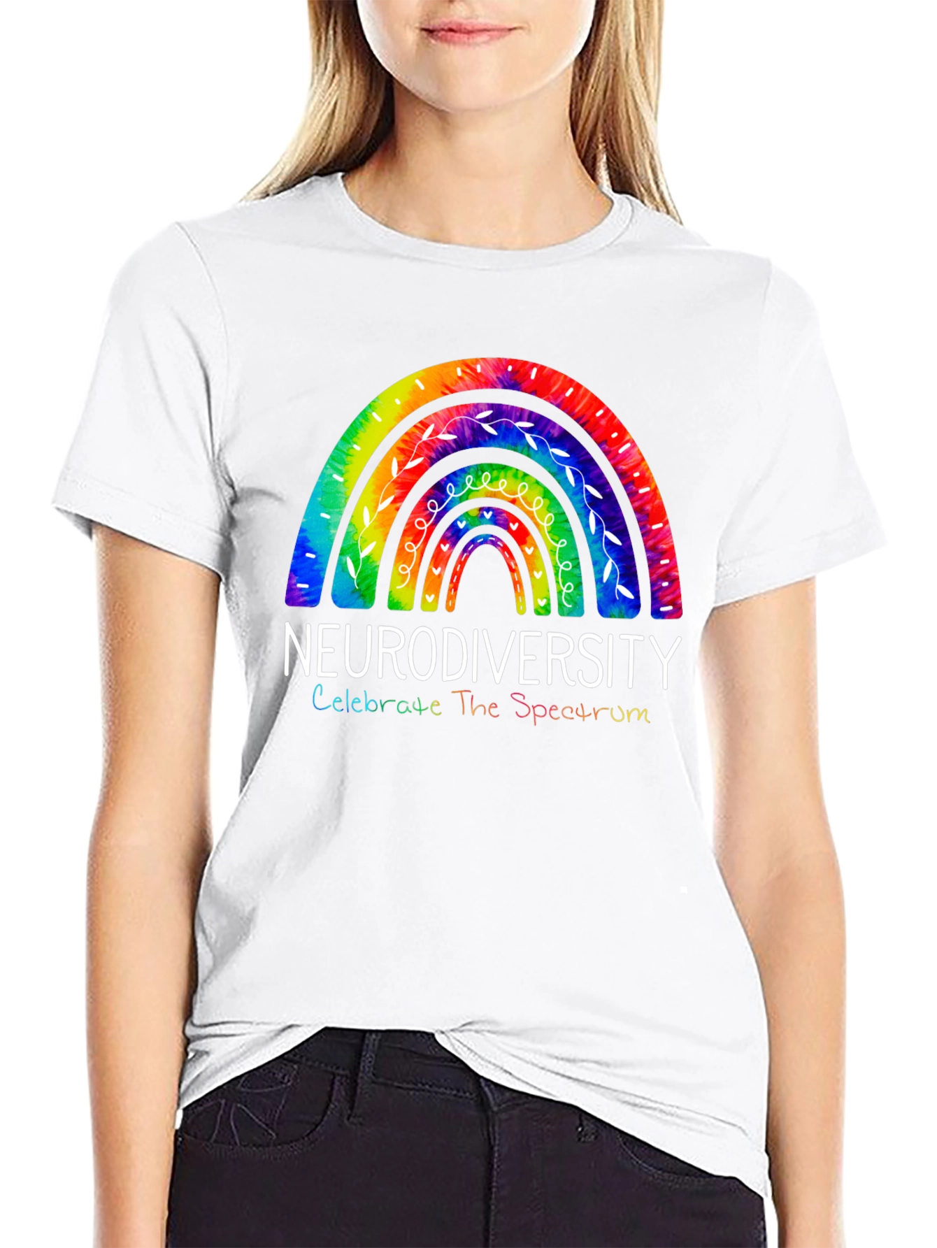 Neurodiversity Rainbow T-Shirt: Celebrate the Spectrum