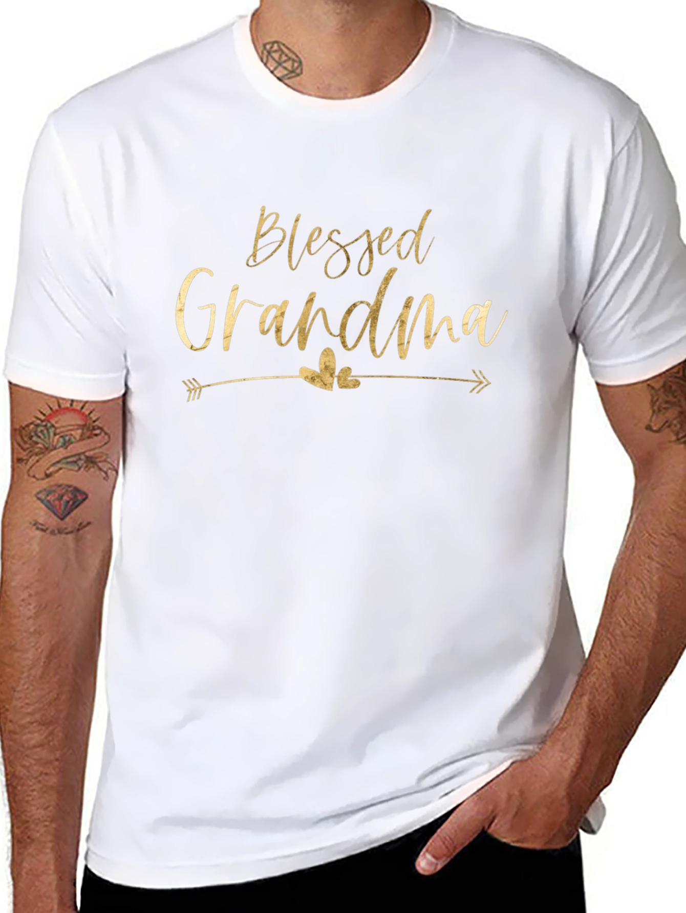 Blessed Grandma Graphic T-Shirt