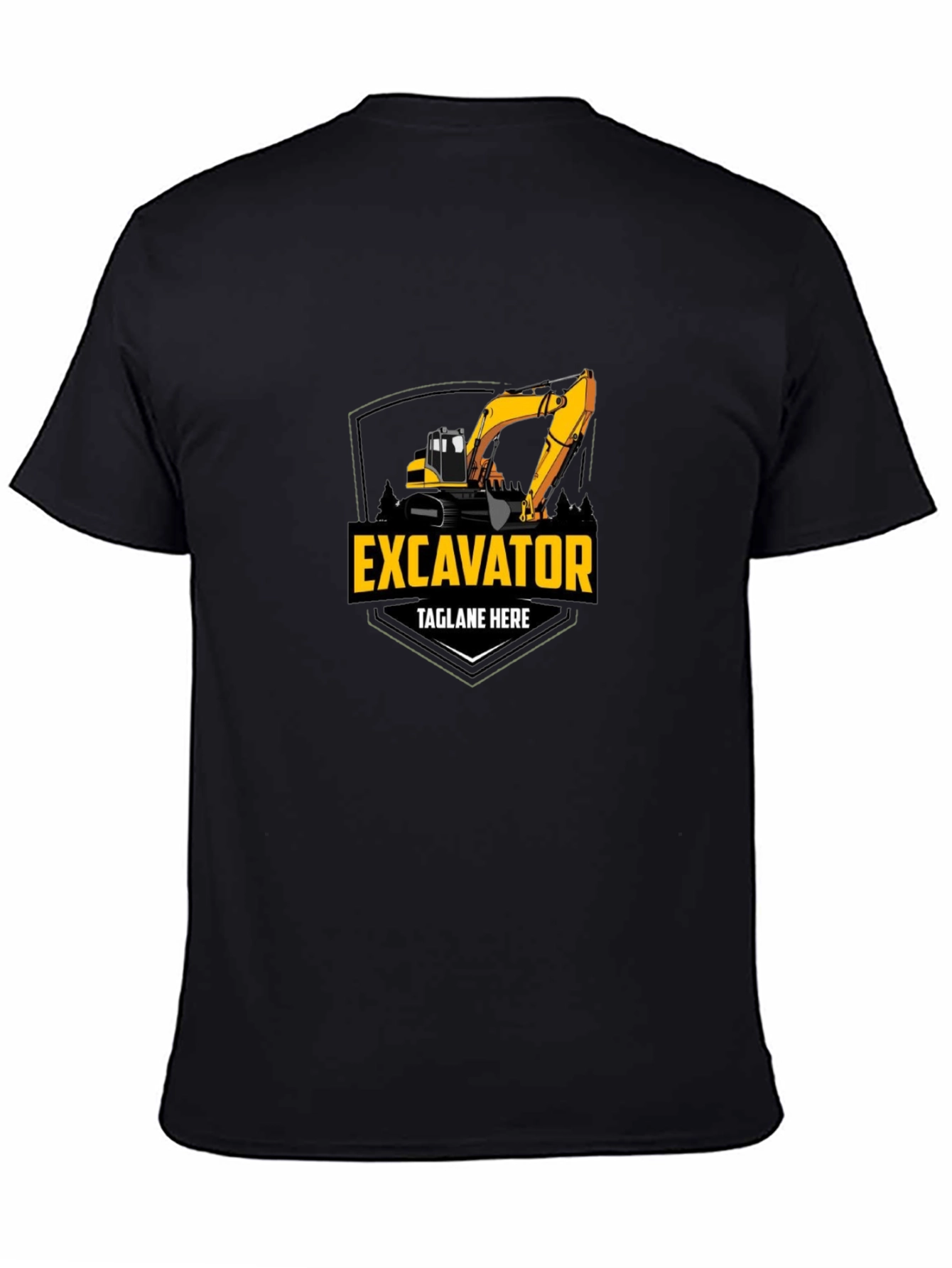 Excavator T-Shirt - Construction Vehicle Tee