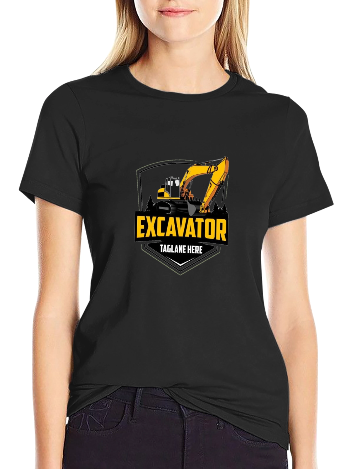 Excavator T-Shirt - Construction Vehicle Tee