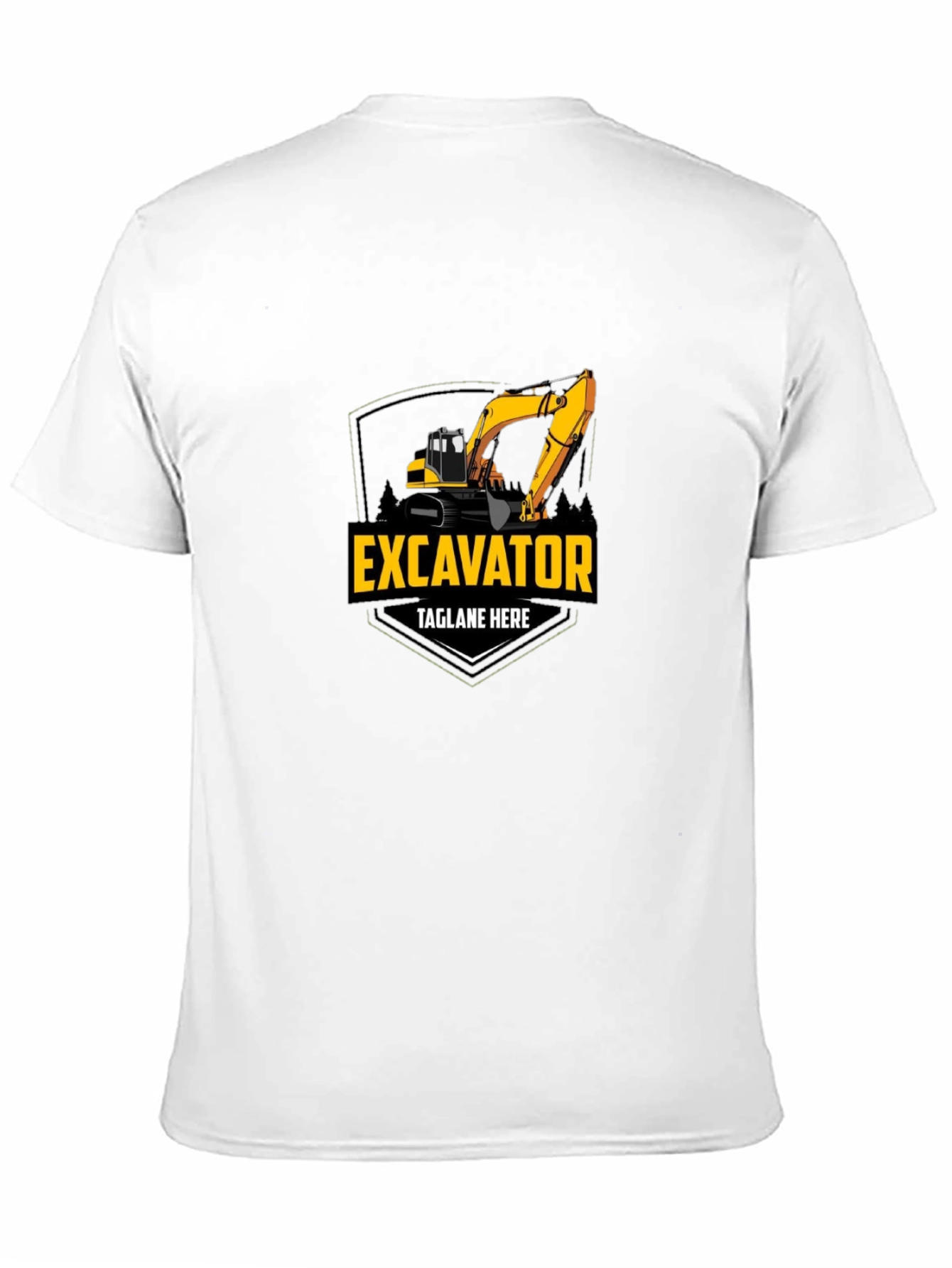 Excavator T-Shirt - Construction Vehicle Tee