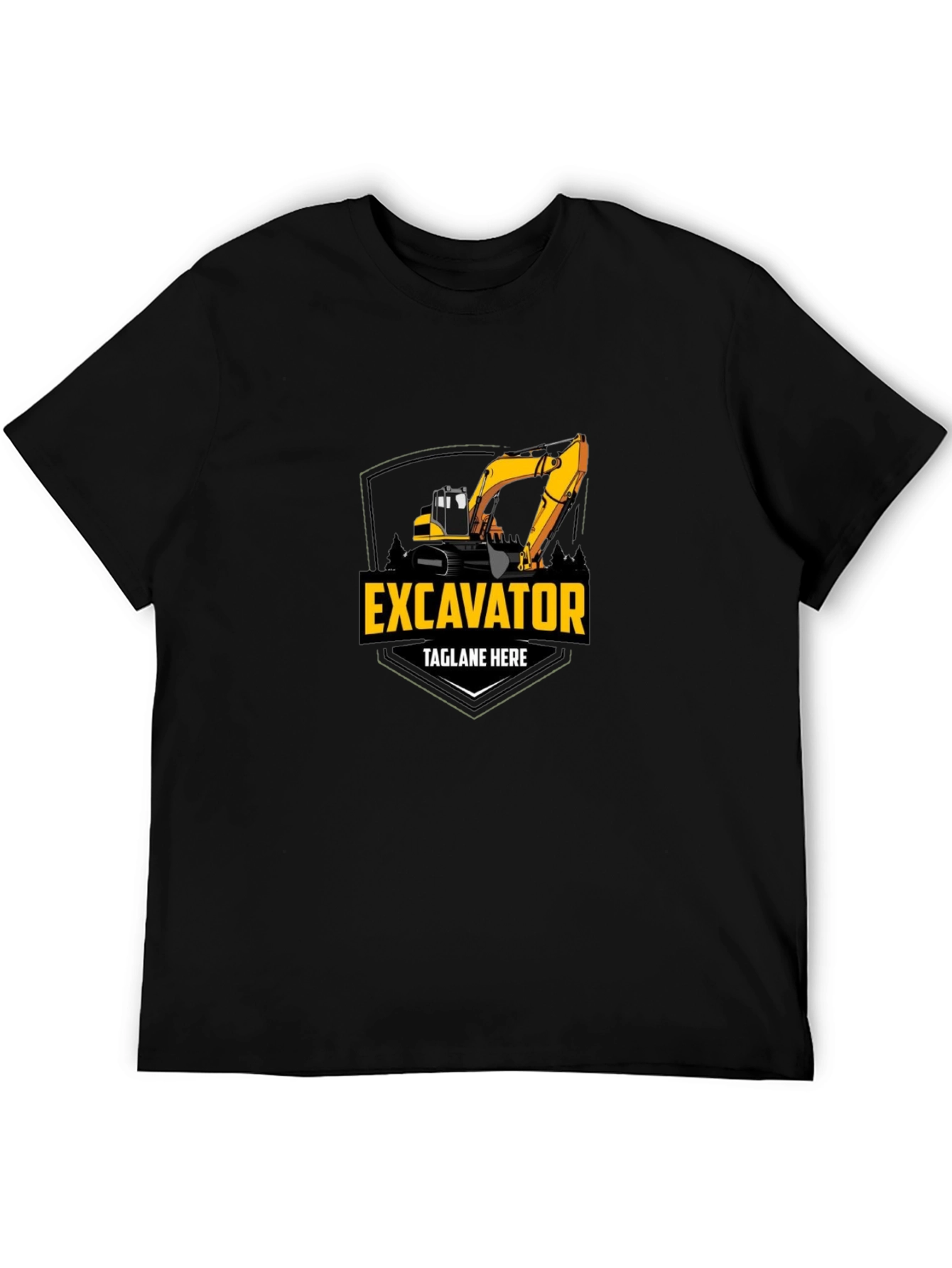 Excavator T-Shirt - Construction Vehicle Tee