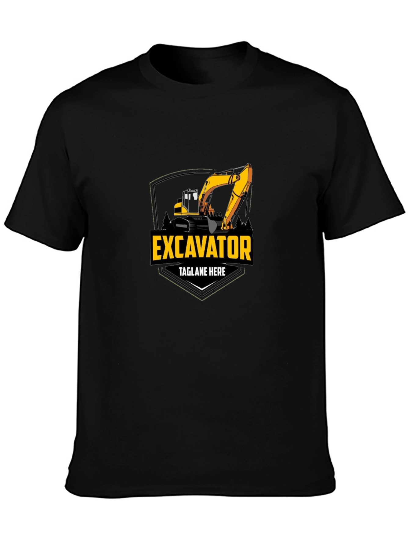 Excavator T-Shirt - Construction Vehicle Tee