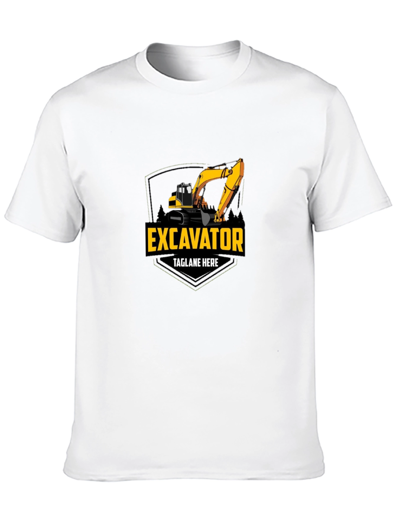 Excavator T-Shirt - Construction Vehicle Tee